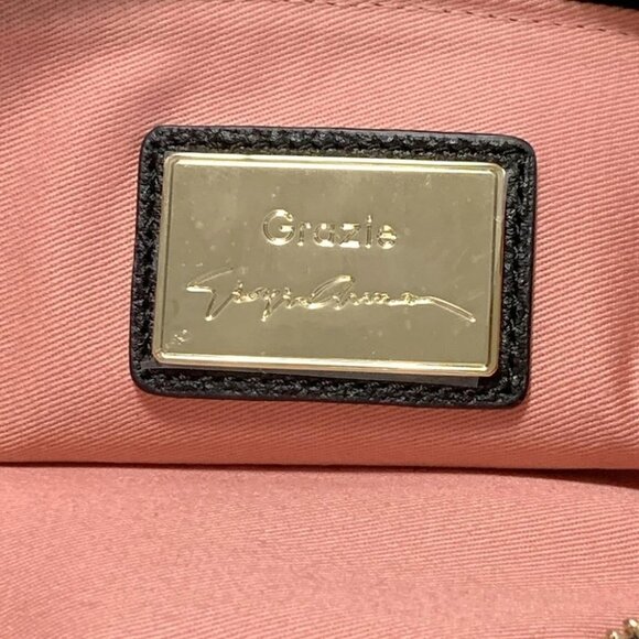 EMPORIO ARMANI - Black Leather Pouch - Picture 5 of 5